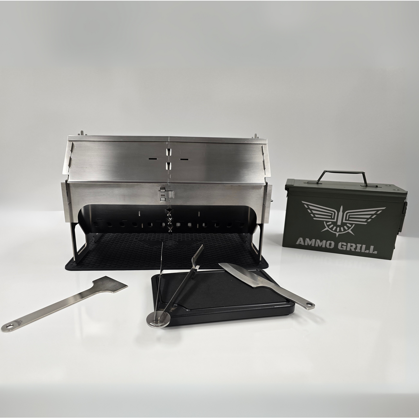 Ammo Can Grill – Pro Lid Edition