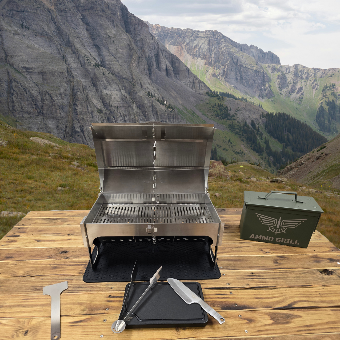 Ammo Can Grill – Pro Lid Edition