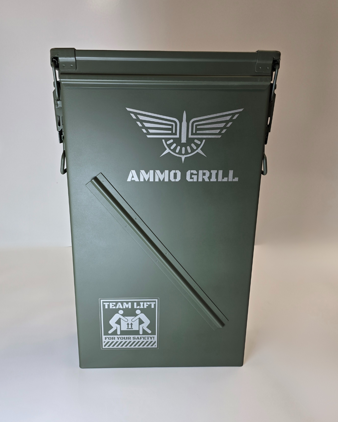Ammo Can Grill - Heavy-Duty Fire Pit & Grill