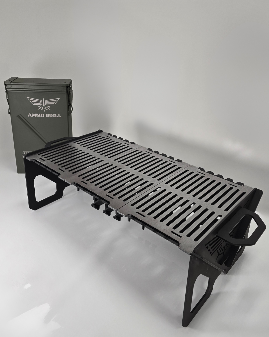 Ammo Can Grill - Heavy-Duty Fire Pit & Grill