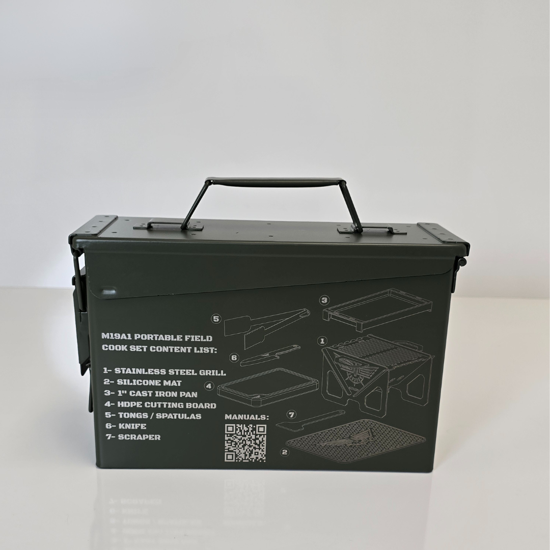 Ammo Can Grill – Field Cook Set