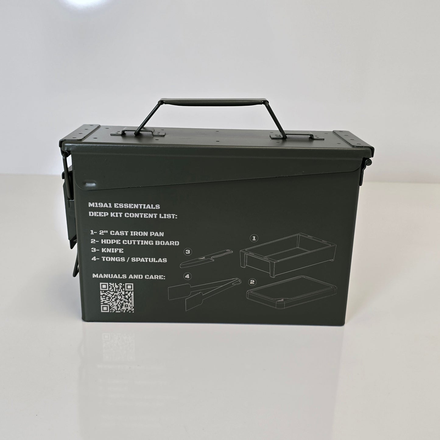 Ammo Can Grill – Deep Essentials Kit