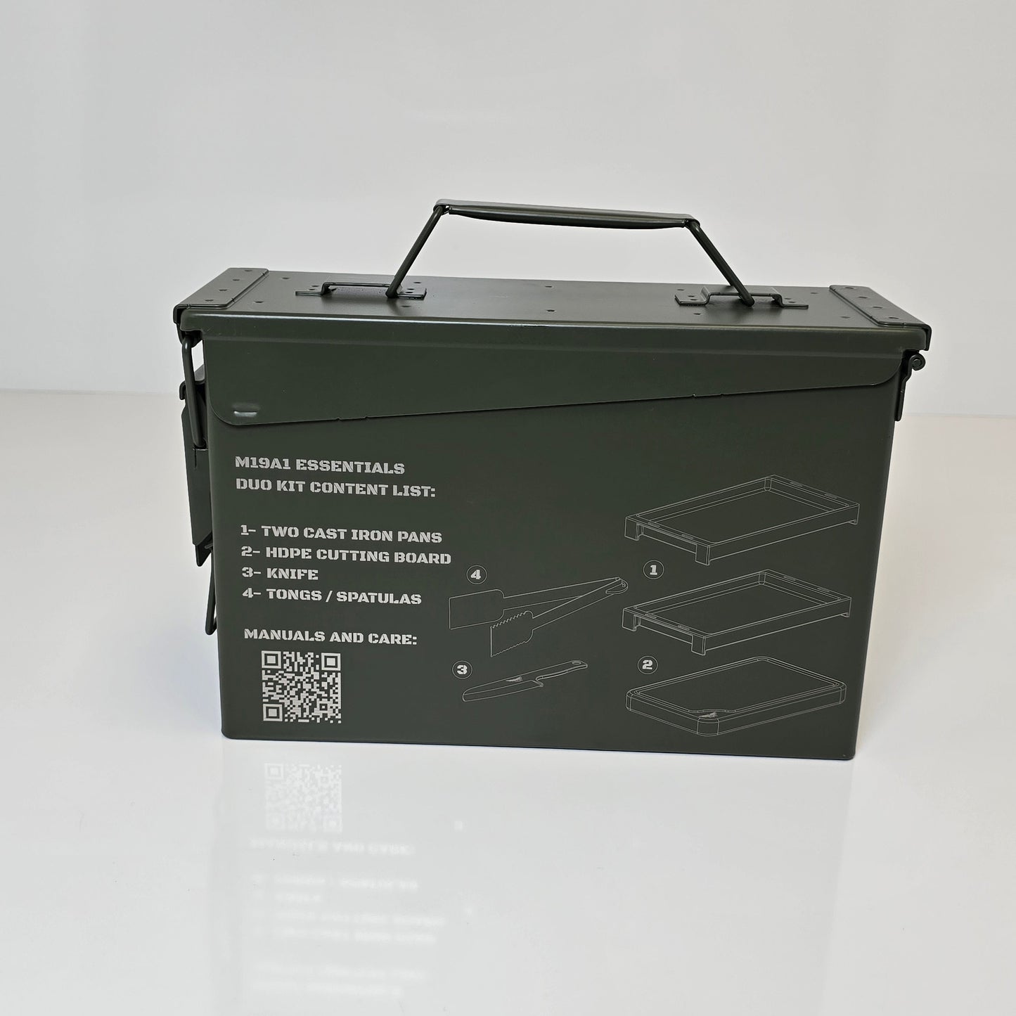 Ammo Can Grill – Duo Essentials Kit
