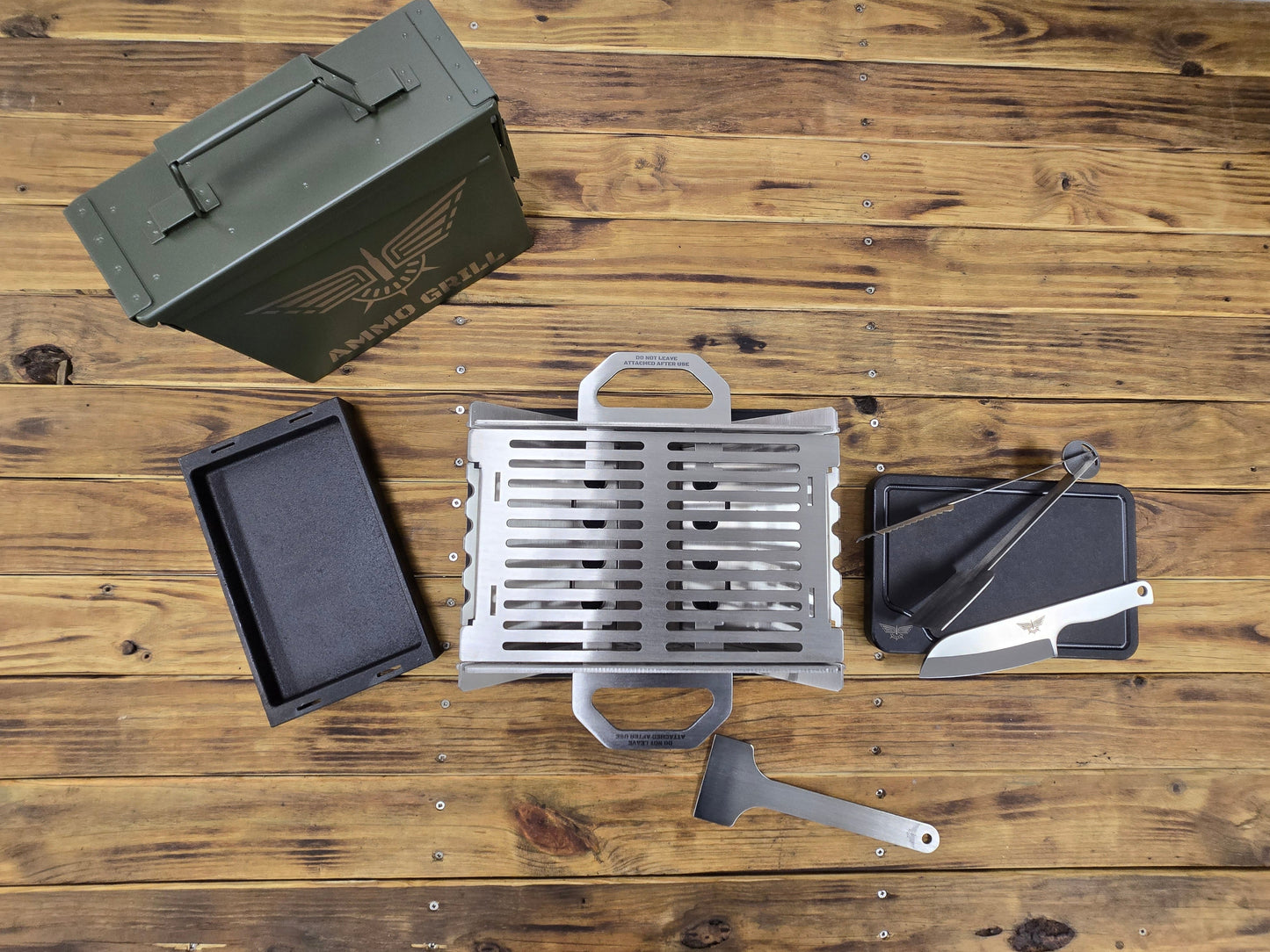 Ammo Can Grill – Field Cook Set