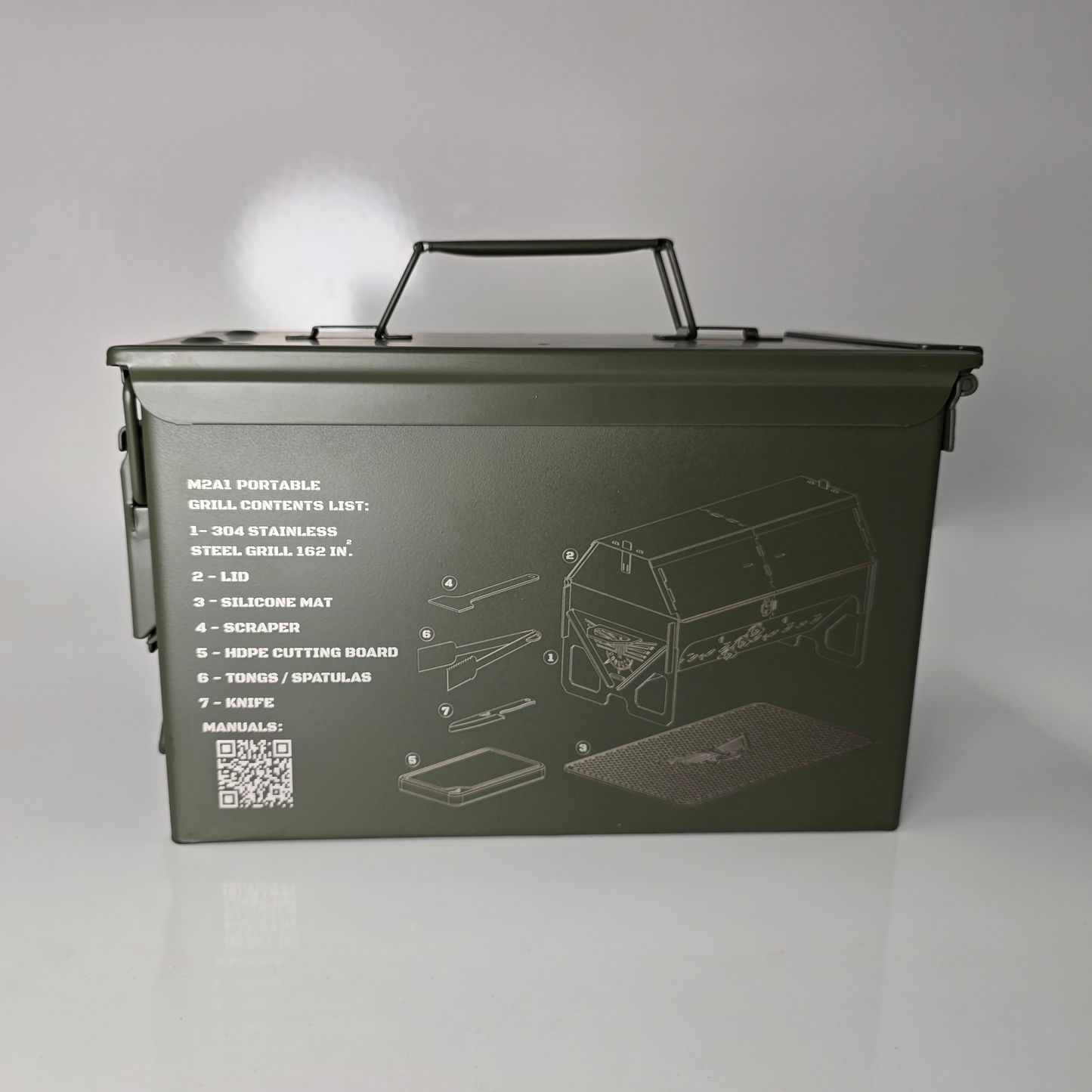 Ammo Can Grill – Pro Lid Edition