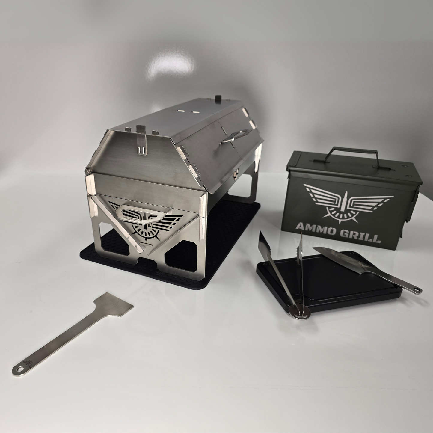 Ammo Can Grill – Pro Lid Edition