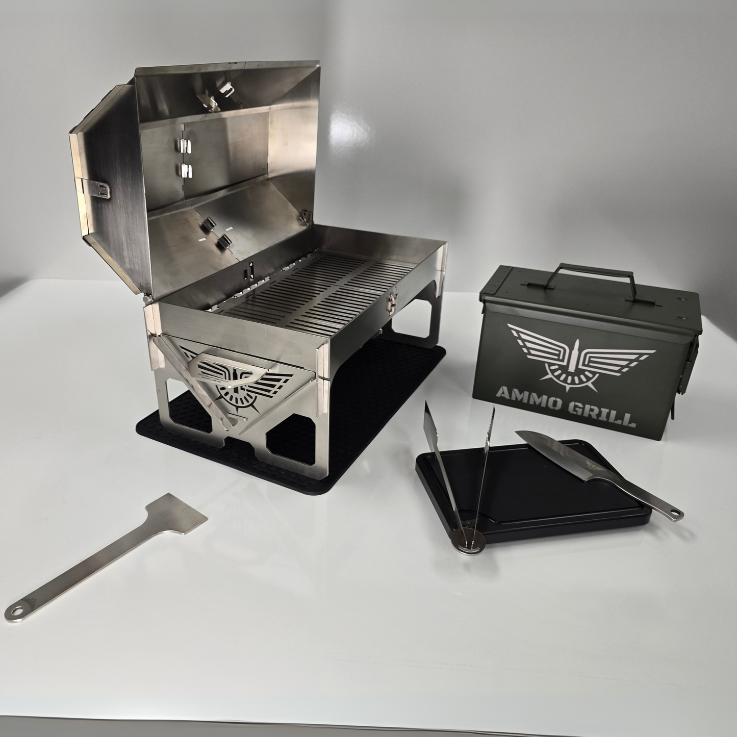 Ammo Can Grill – Pro Lid Edition
