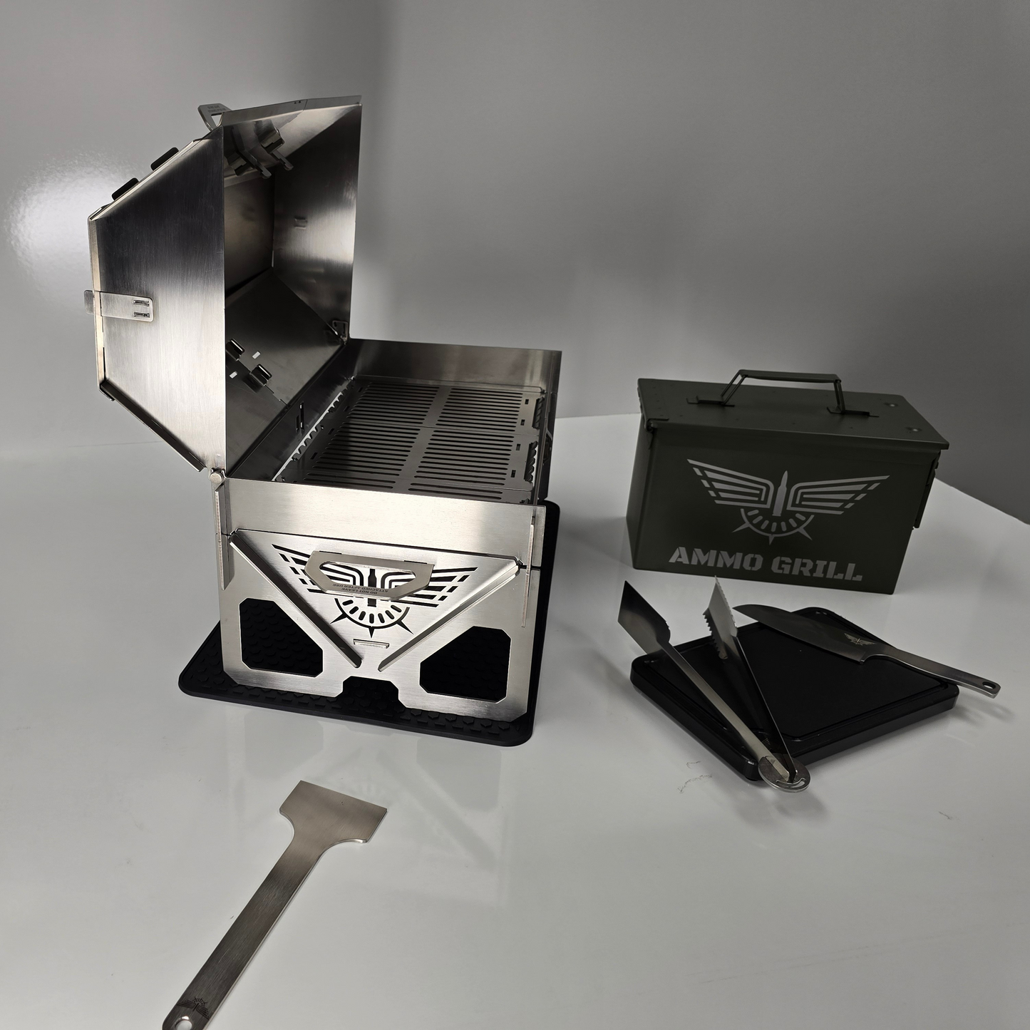 Ammo Can Grill – Pro Lid Edition